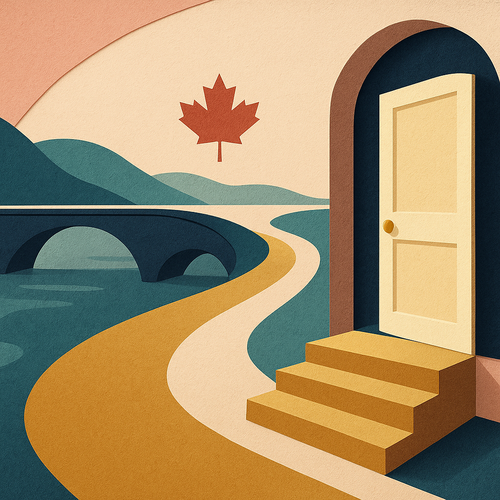 Colorful cutout of iPhone with dollar sign and iPhone 16 on screen