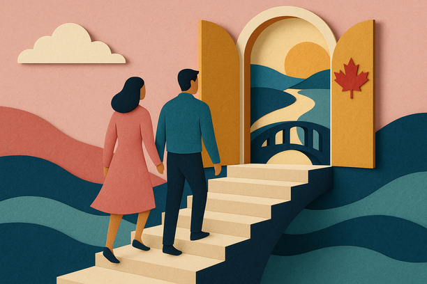 Colorful cutout of iPhone with dollar sign and iPhone 16 on screen