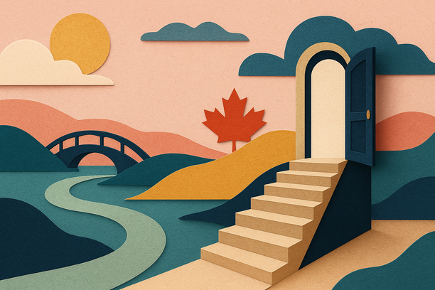 Colorful cutout of iPhone with dollar sign and iPhone 16 on screen